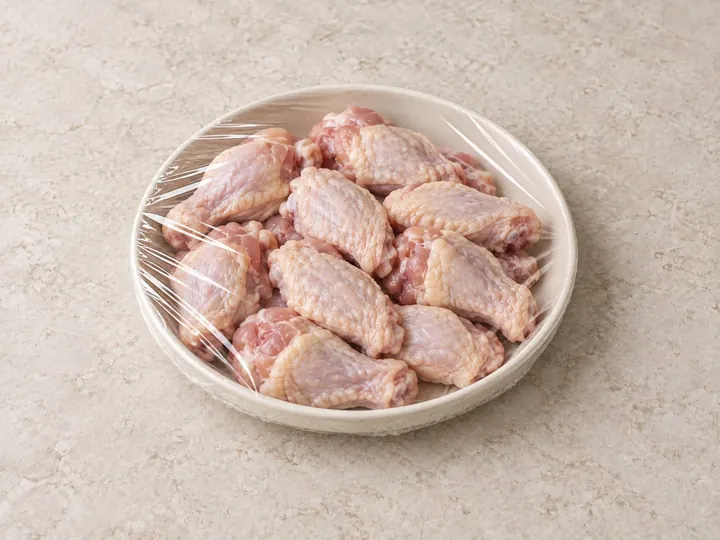 Step 1: If frozen, thaw fully in the fridge first. Don't rinse raw chicken.